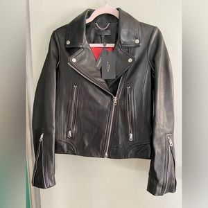 rag & bone Mack leather jacket SZ S